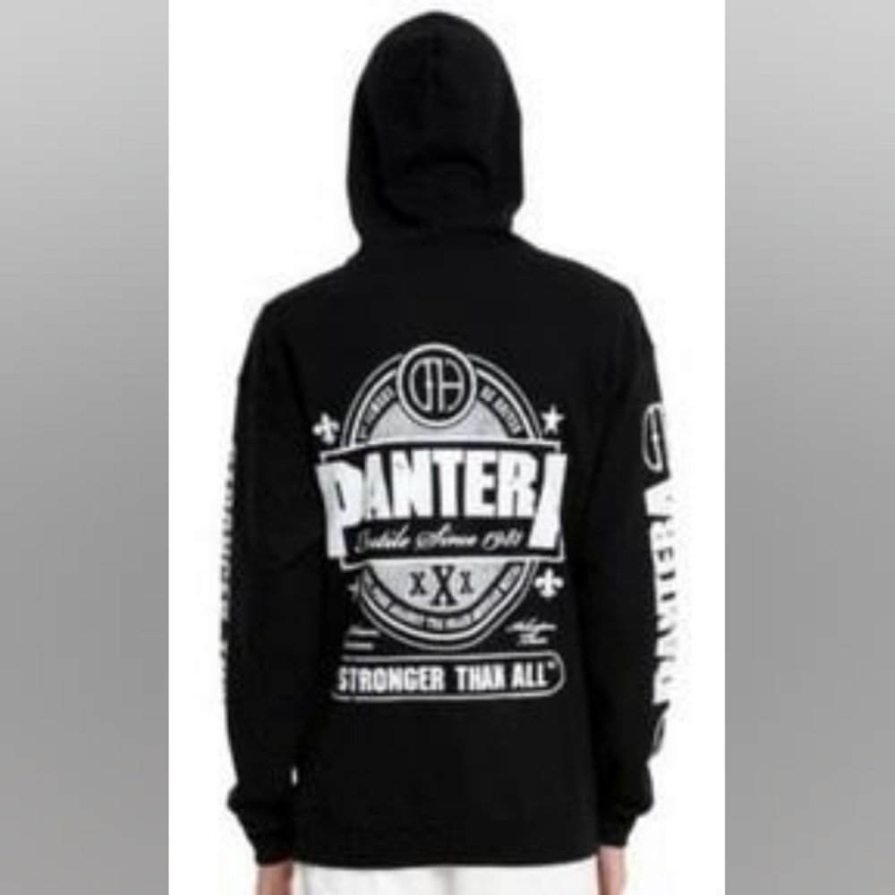 Pantera Stronger Than All Hoodie Size S